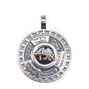 The Angels Pendant With Onyx Stone Judaica Gift Selver 925 Gold 9K handmade