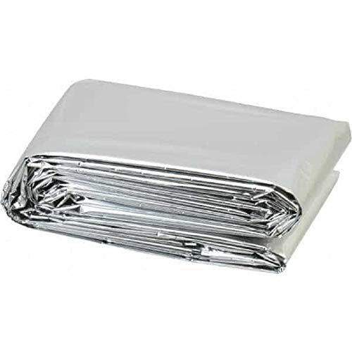 10 Pack • Emergency Solar Blanket Survival Safety Insulating Mylar Thermal Heat