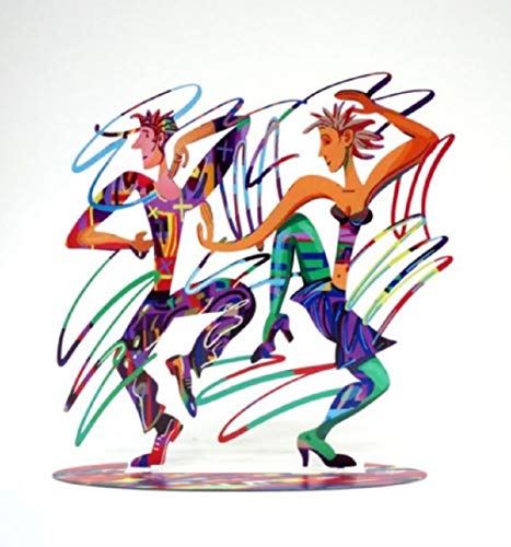 David Gerstein Art Dancers Twisters Metal Modern Sculpture