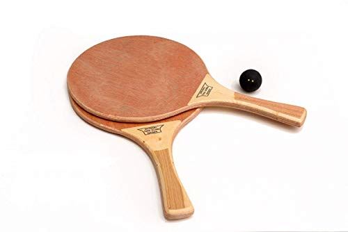 GORGEOUS BEAUTY&CARE 2 Professional Israeli Beach Racquet Matkot Paddles + Ball