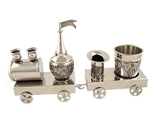 Havdalah Set Nickel Train Israel Judaica gift