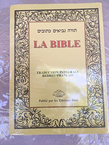 hebreu français tanakh saint holy bible herbrew-french judaisme ancien testament