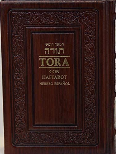 Hebrew Spanish Torah Pentateuch Haftarot Book Bible Synagogue Lujoso [Leather Bo