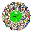 Nature Time Clock David Gerstein Decorative Wall Clocks Laser Sublimation Print