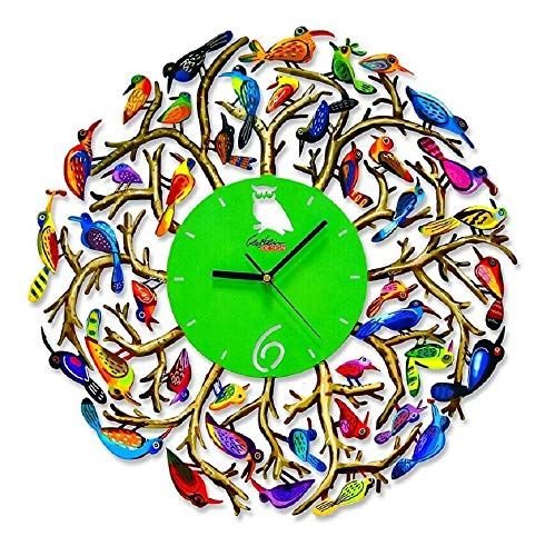 Nature Time Clock David Gerstein Decorative Wall Clocks Laser Sublimation Print