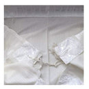 New 100% Wool Tallit Prayer Shawl Meron White Size 47"L X 67" W Kosher Talitania