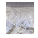 New 100% Wool Tallit Prayer Shawl Tavor White Size 55" L X 71" Kosher Talitania