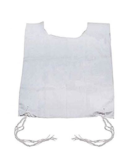 Tallit Katan 100% Kosher Tzitzit 46x105cm/ 18"x42" Made in Israel Size 7 White