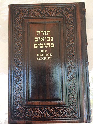 the holy bible hebrew german Jewish old testament tanakh tanach chumash torah [T