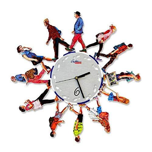 Walkers Time Clock David Gerstein Decorative Wall Clocks Laser Sublimation Print