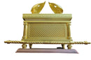 Gold Plated Copper JUMBO XXL Ark Of The Covenant Jewish Testimony Extra Large Ark Judaica Israel Gold Plated, Huge Ark Of The Covenant, 16 inches high x 10.5 inches long. 10 kg!