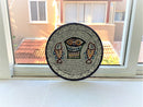 Tabgha - Miracle of Loaves and Fish Armenian Ceramic Plate - Large Mosaic Plate