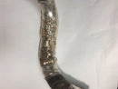 shofar kudu amazing silver-plated 34"-36" yemenite horn ark of the covenant new