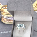 Silver 925 Ring Messianic Star Of David, Menorah, Fish Symbol Of Messianic