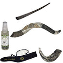 Amaizing Set Shofar,Big Oryx,Ram Horn,Kudu 24"Silver,Shofar Bag+Anti-odor Spray