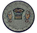 Tabgha - Miracle of Loaves and Fish Armenian Ceramic Plate - Large Mosaic Plate