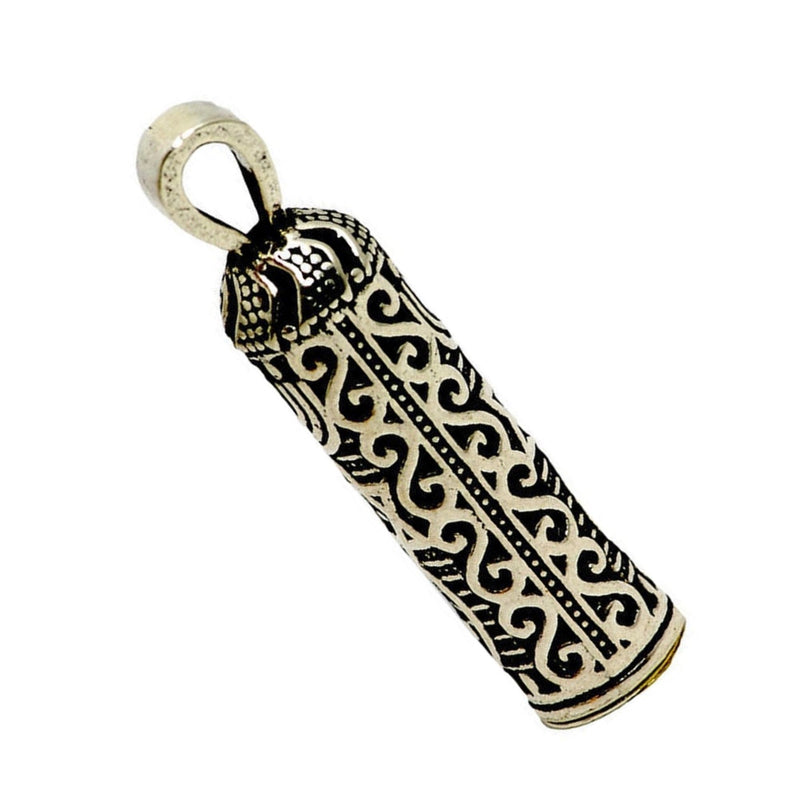 Silver 925 Grafted IN Messianic Mezuzah And Shema Israel Scroll Necklace Israel Holy Land Jerusalem Messianic Gift