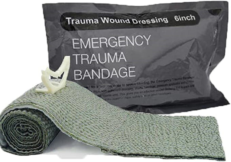 Lot 10 6" Inch Israeli Compression Bandage IFAK EMT Emergency Dressing