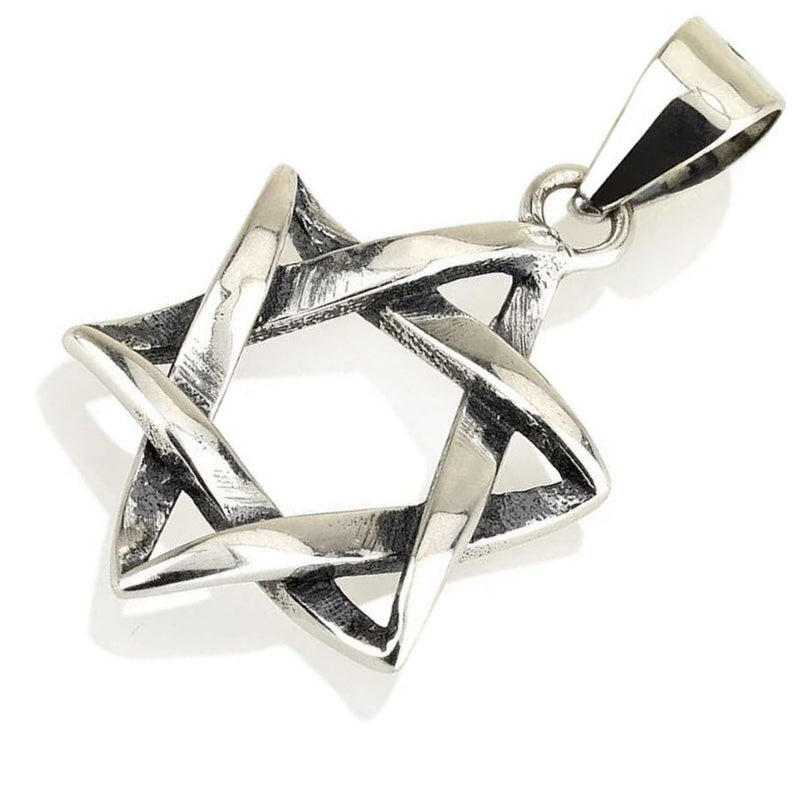 Amaizing Silver 925 Authentic Vintage Star Of David / Magen David Pendant Charm