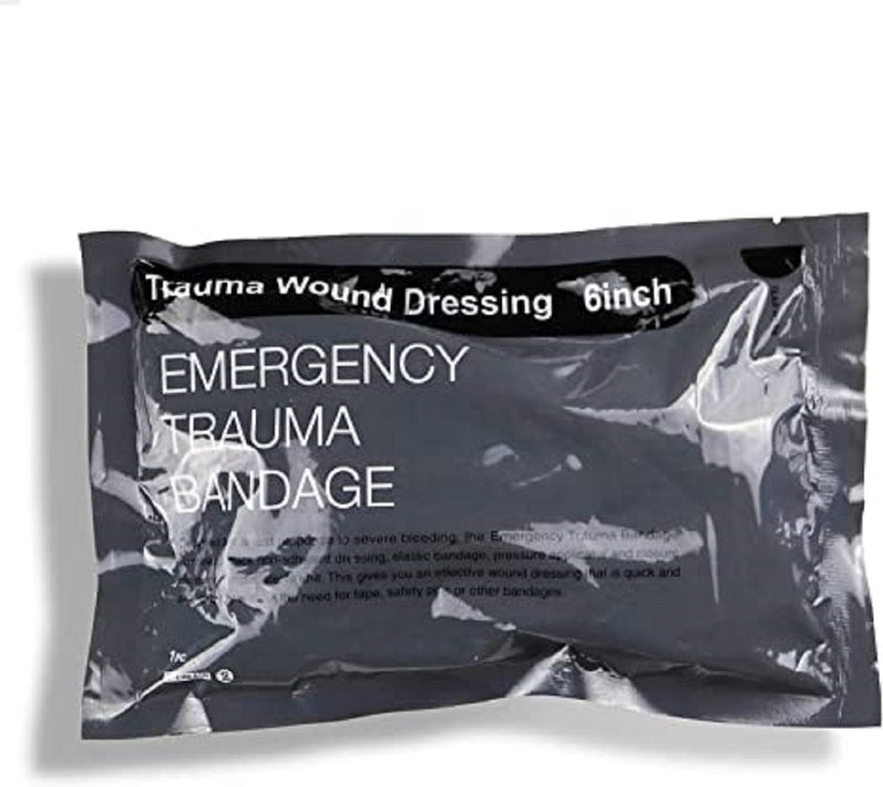Lot 10 6" Inch Israeli Compression Bandage IFAK EMT Emergency Dressing EXP 2027