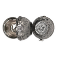 Amazing Shabbat travel Candlesticks - Metal Travel compact Size 2" Old City of Jerusalem
