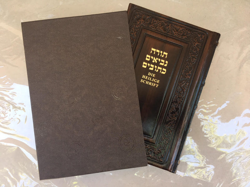 the holy bible hebrew german Jewish old testament tanakh tanach chumash torah [T