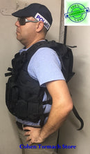 Black Hagor Officer Swat Military Tactical Vest Cordura Combat Harness IDF