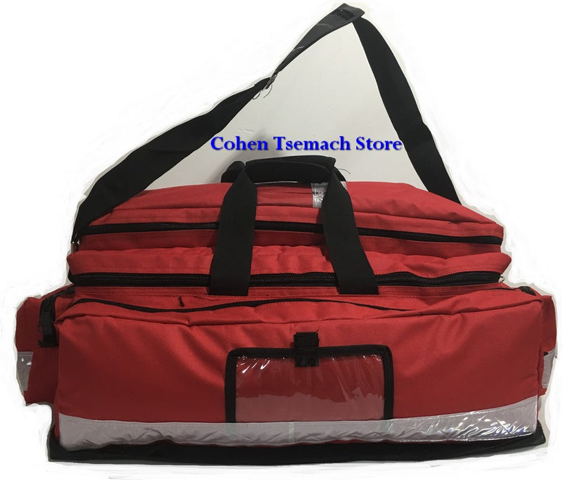 Original! EMS PARAMEDIC TRAUMA BAG FIRE RESCUE FIRST AID AMBULANC RED