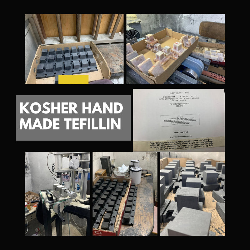 100% Kosher Gassot Tefillin Sefaradi Certified Tefillin Phylacteries Mehudar