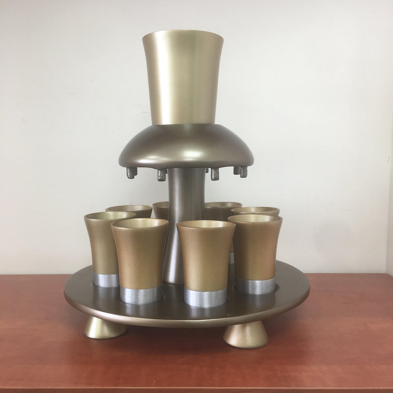 Anodize Aluminum Kiddush Fountain Gold