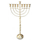 Huge Hanukkia 66 Inch / 1.65 Meters 9 Branch Hanukkah hannukah Menorah hannukia The Maccabean Hanukkah Oil