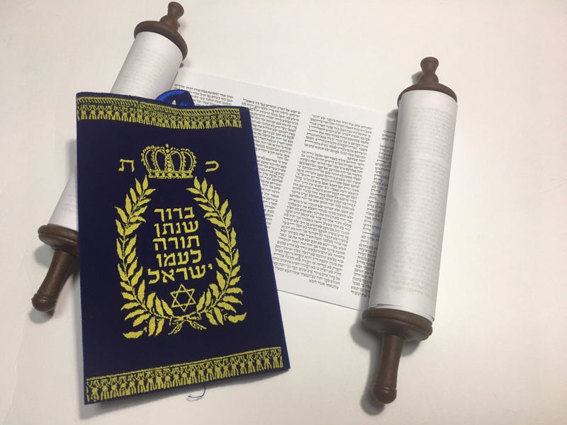 small hebrew sefer torah scroll book jewish Israel holy bible pentateuch,judaica