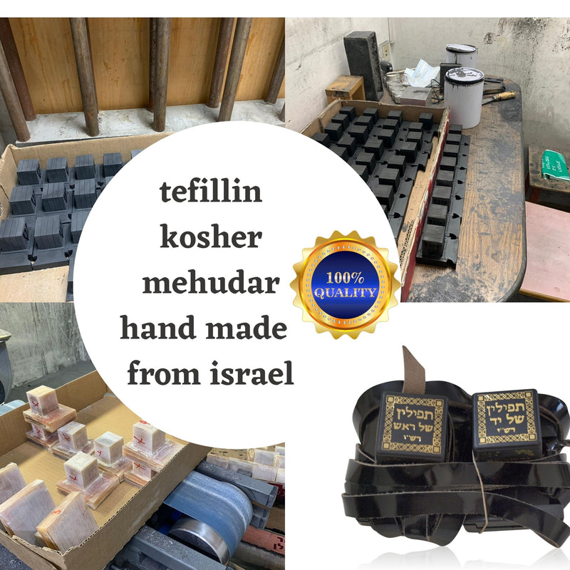 100% Kosher Gassot Tefillin Sefaradi Certified Tefillin Phylacteries Mehudar